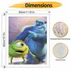 Disney Monsters Inc oil painting painting art handmade diy painting home decoration gift