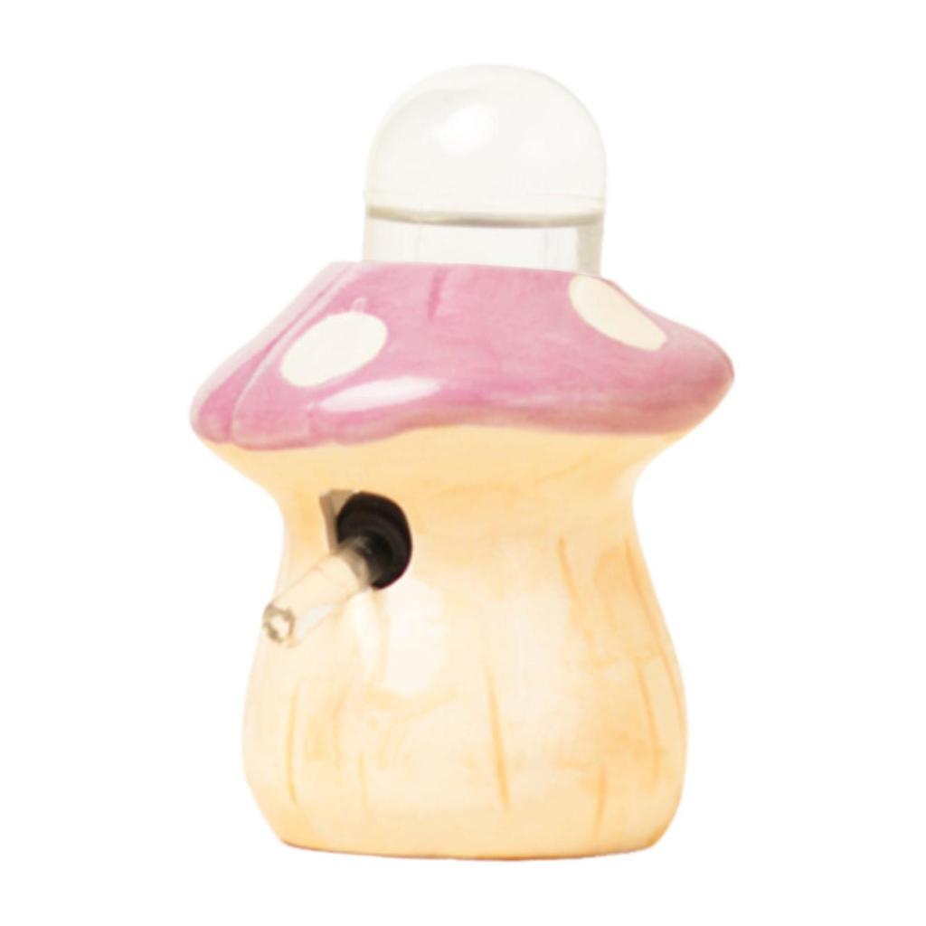 Hamster Water Bottle Water Dispenser Small Pet Supplies Cage Accessories Mushroom Shape for Chinchilla Gerbil Hamsters Mice Rat