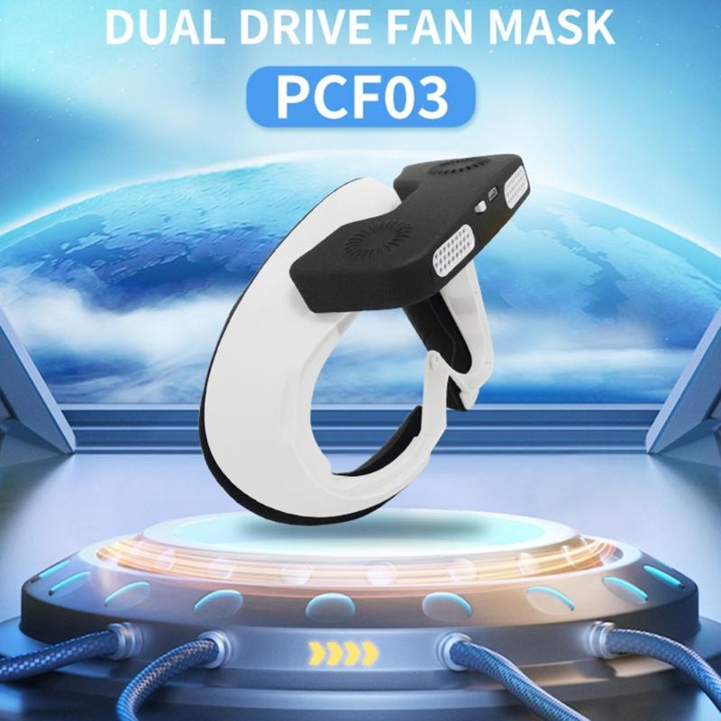 Wentylator chłodzący VR do zestawu słuchawkowego VR 4, łagodzi zaparowywanie soczewek, chłodny interfejs, miękka poduszka, podkładka interfejsu