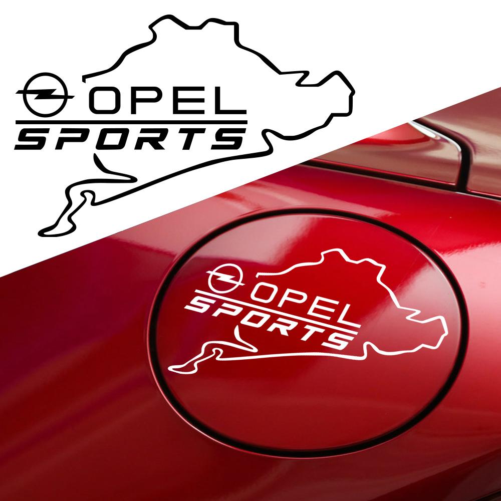 Car Styling Decal Fuel Tank Cap Reflective Stickers Waterproof For Opel OPC Astra J H G K Insignia Corsa D B E Mokka Vectra