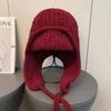 Windproof Knitted Wool Hat Thick Lei Feng Hat Versatile Winter Hat  Autumn Winter