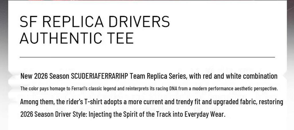 PUMA Ferrari F1 Racing T-Shirt