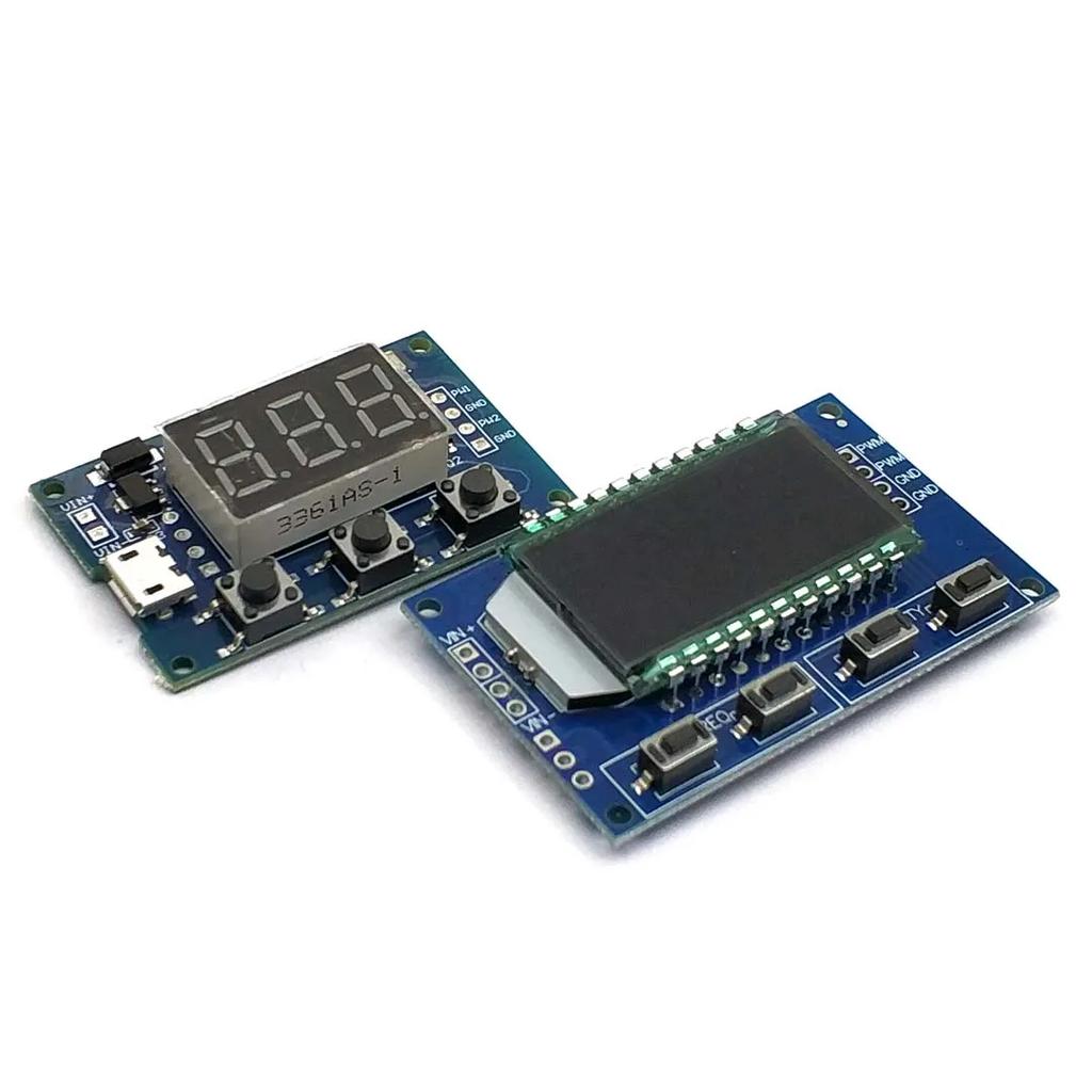 Generator sygnału PWM częstotliwość impulsów cykl pracy regulowany moduł wyświetlacz LCD 1Hz-150Khz 3.3V-30V moduł tablicy PWM