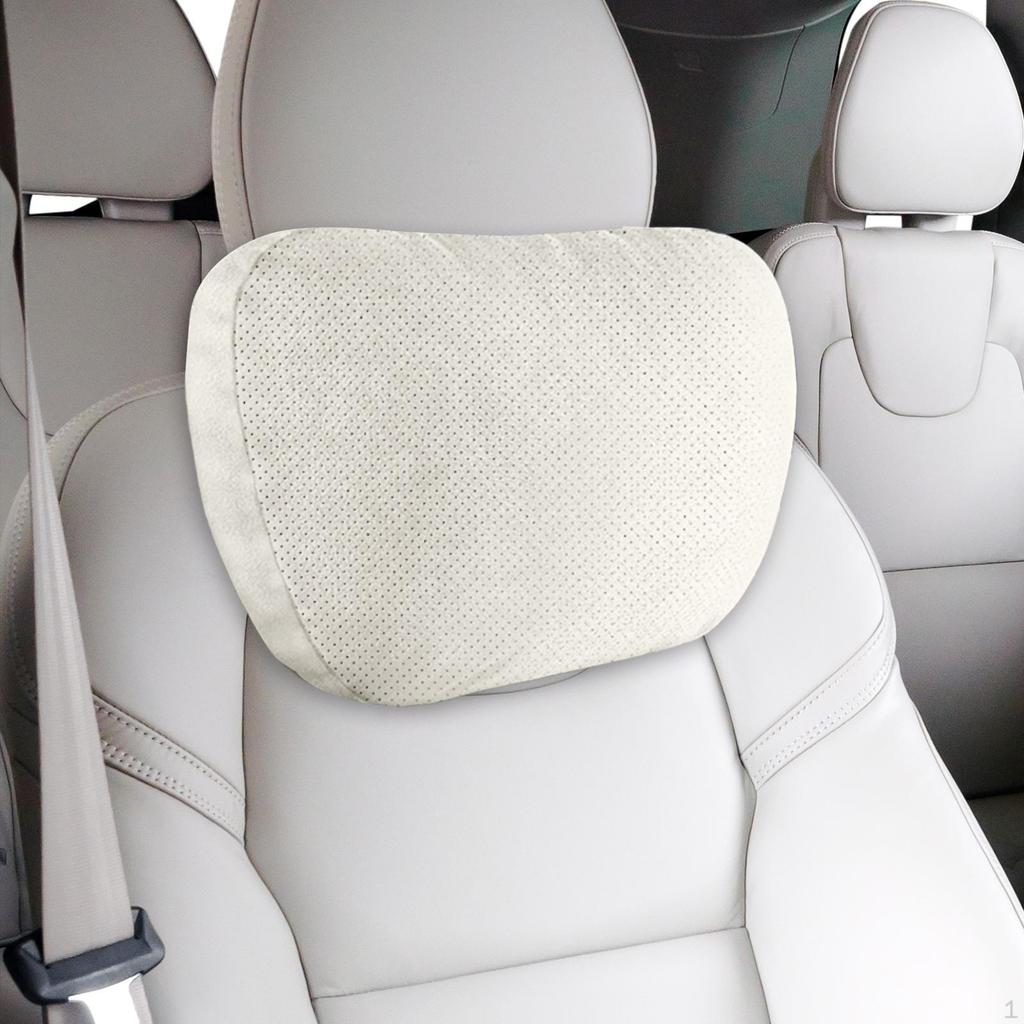 Automotive Neck Support Pillow for Car Headrest, Travel Comfort Cushion