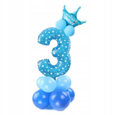 Blue Balloons Set Number 3, 1 Set