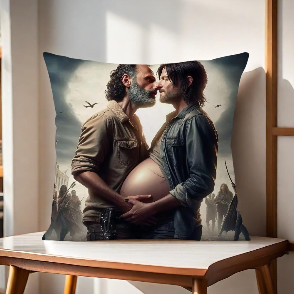The Walking Dead Schwangere Charaktere Kissenbezug Kissenbezug Zuhause Sofa Wohnzimmer Büro Café Auto Kissenbezug