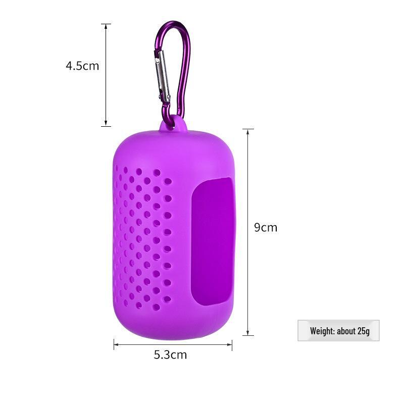Silicone Outdoor Sports Quick-Drying Cooling Towel with Portable Storage Box