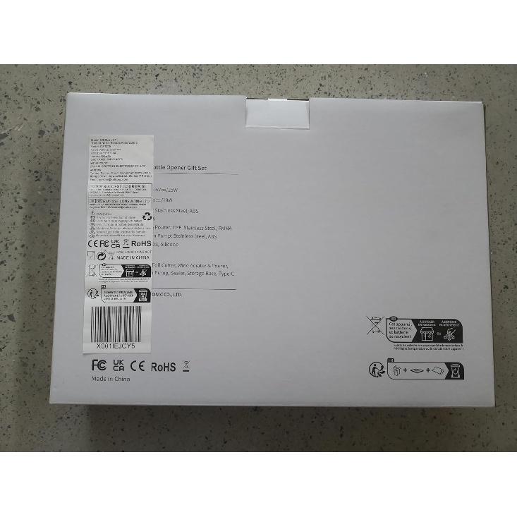 CIRCLE JOY Electric Wine Opener Set Automatic Wine Opener Kit for Wine and Beer Cordless Electric Wine Bottle Openers Gift Set with Foil Cutter,