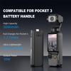 For DJI Osmo Pocket 3 Portable Handheld Power Bank TYPE-C Fast Charging Handle Lightweight Sports Camera Battery Hand Grip