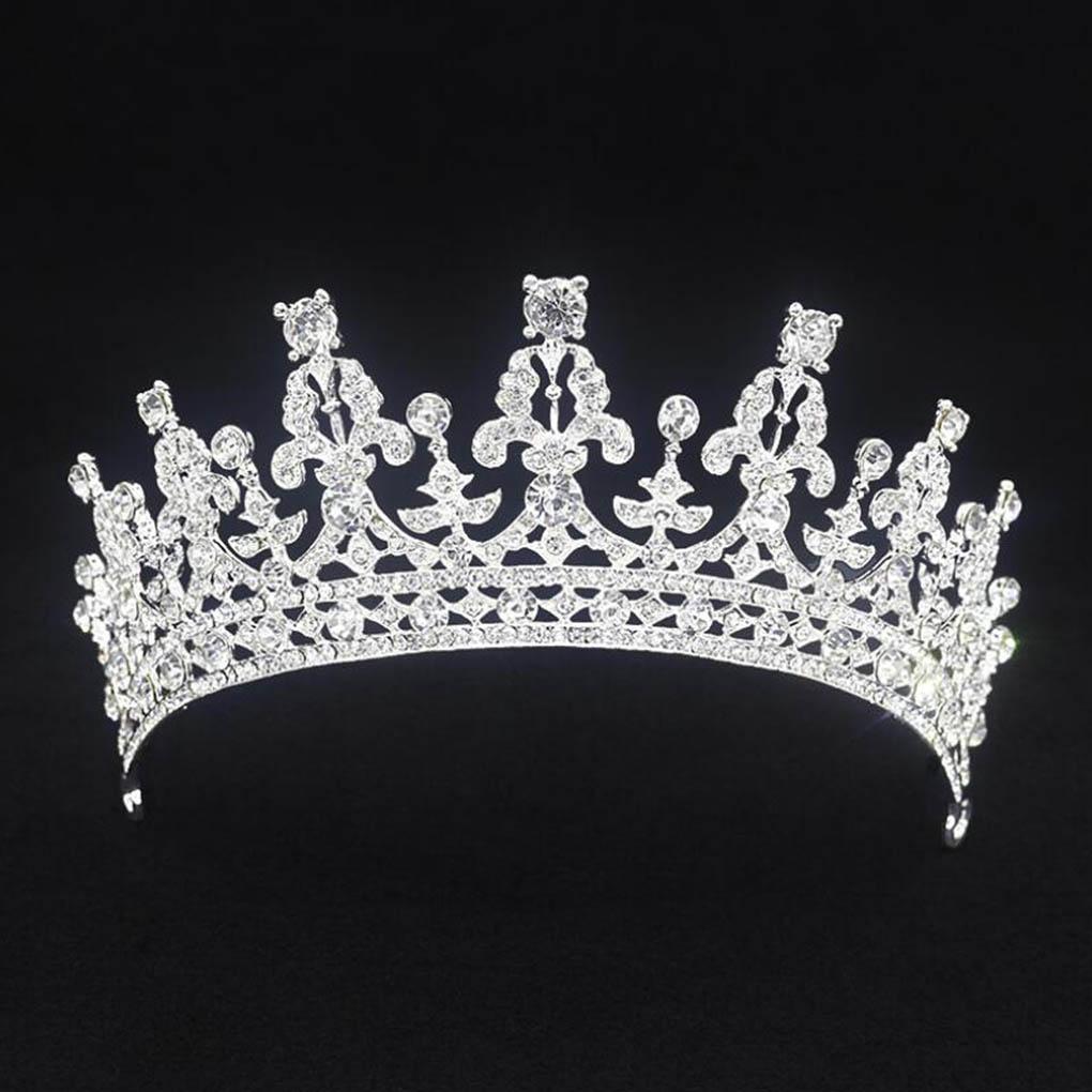 Braut Hochzeit Kopfschmuck Frauen Strass Legierung Stirnband Kopf Dekorativer Schmuck