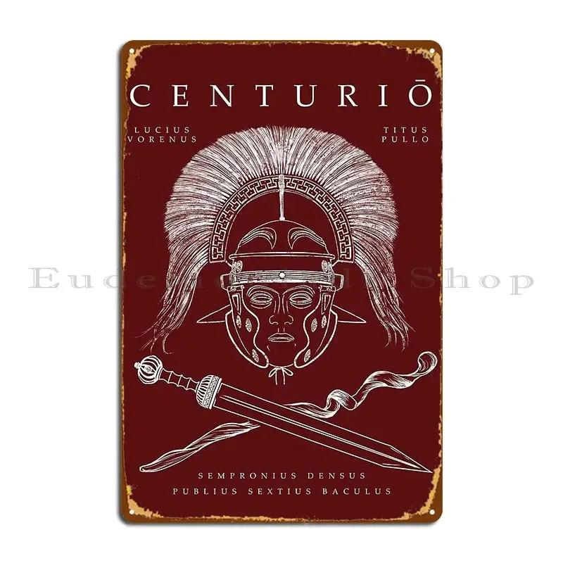 Roman Centurion Metal Plaque Poster Club Pub Designs Wall Custom Garage Tin Sign Poster