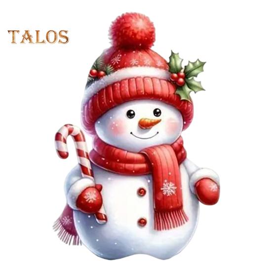 

Подвеска в виде оленя Санта-Клауса, праздничная рождественская елка, подвесное украшение, акриловое мультяшное украшение в виде Санты для брелоков, сумок на окна C