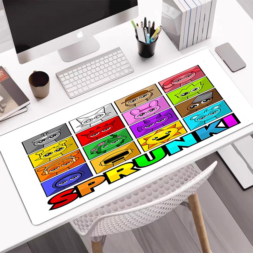 Sprunki Theme Mouse Pad, Non Slip Rubber Base, Multifunctional Office & Home Decor, Perfect for Workspace Personalization.