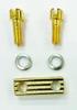 SONOR Strainer Snapper Plate & Flathead Screw [Gold] SN-19037205