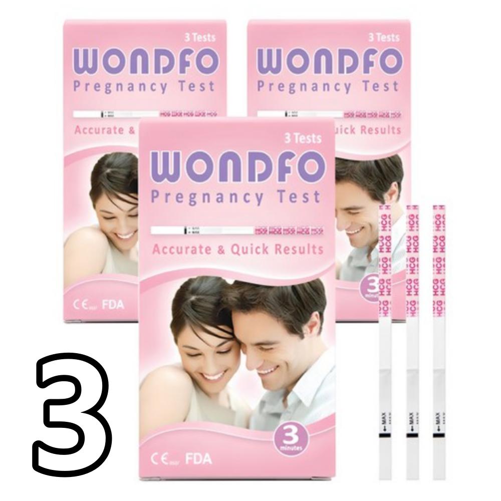 

Тест на беременность WONDFO, 3 шт. x 3