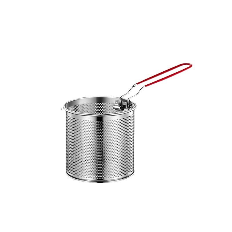 Stainless Steel Frying Skimmer Basket and Noodle Ladle Filter Net
