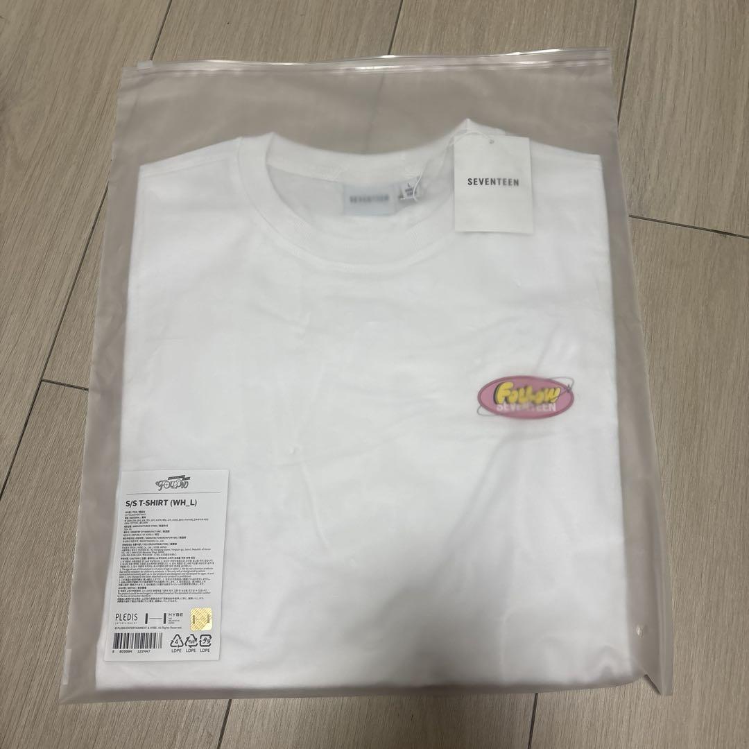

[USED] SEVENTEEN Follow T-shirt L size