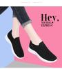 2025 summer new socks one pedal casual breathable women's shoes flying woven walking shoes mother shoes large size shoes