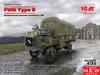 ICM 1/35 Scale World War I US Army Truck FWD Type B Plastic Model 35655