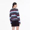 VEROMODA Women's Color-Block Striped Mohair Blend Sweater