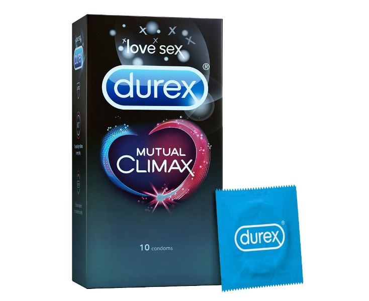 Durex Mutual Climax Condoms for Men & Women - 10 Count