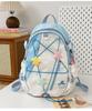 Starry Drawstring Backpack For Girls And Boys With Lightweight Oxford Fabric And Cushion Straps For School Use