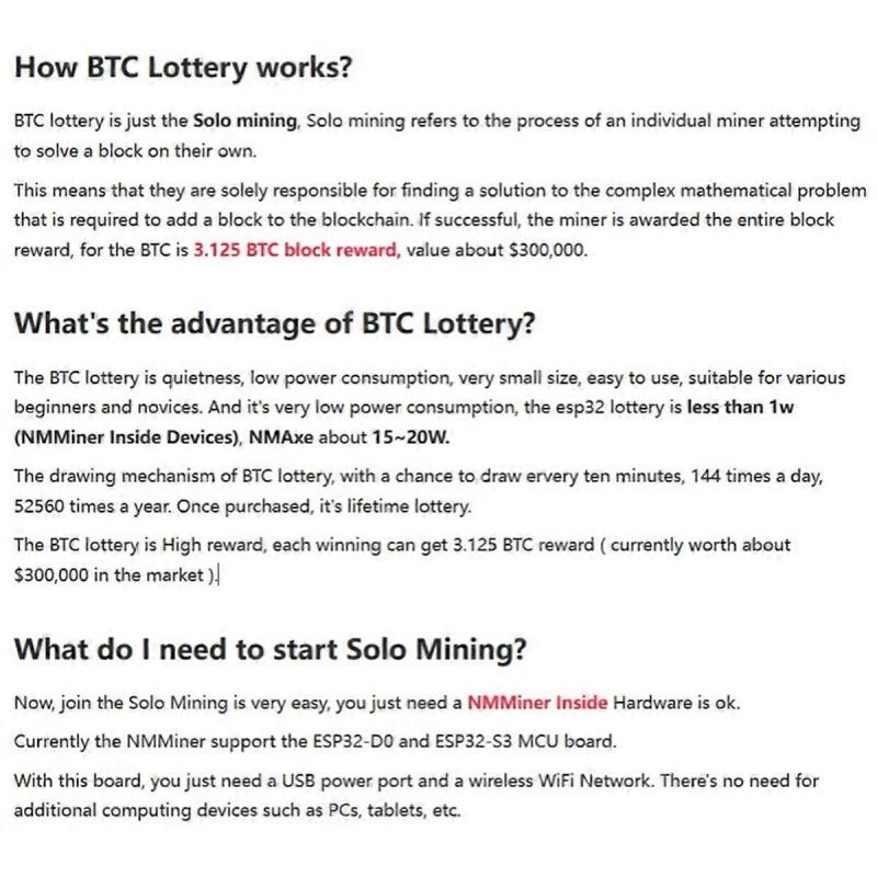 NMMiner NerdMiner V2 Hashrate 1000KH/S ESP32 2.8 Zoll Smart Display Krypto Solo Lotterie Bitcoin ESP32-2432S028R DROOM