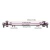 Drum Pedal Drive Shaft Kick Instrument Rod Alloy Drum Pedal Linkage Connector For Studio Recording Drumming Practice Kick