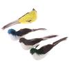 Mini Fake Birds Artificial Feather Foam Doves Wedding Garden Decoration.ornament