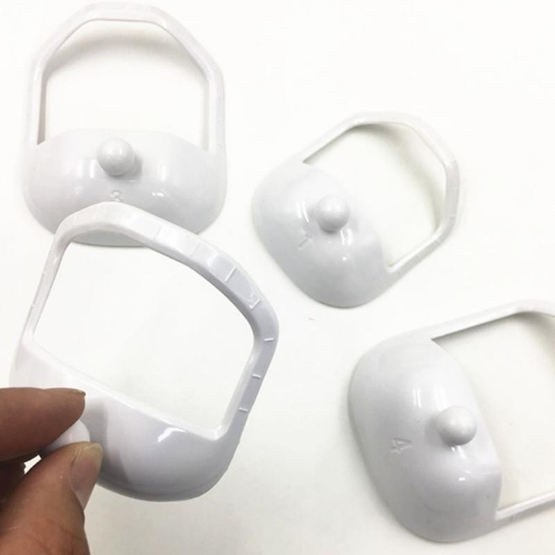 

5Pcs Shaving Template Shaper Men Goatee Style Design Beard Mustache Shaping Tool белый