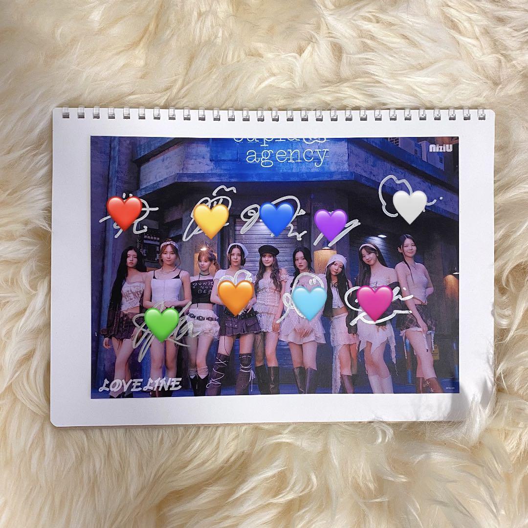 

[USED] All-signature NiziU LOVELINE offline event