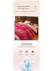 Double-Sided Lambswool Fleece Quilt: Thick, Warm Comforter for Winter, Spring, and Autumn
