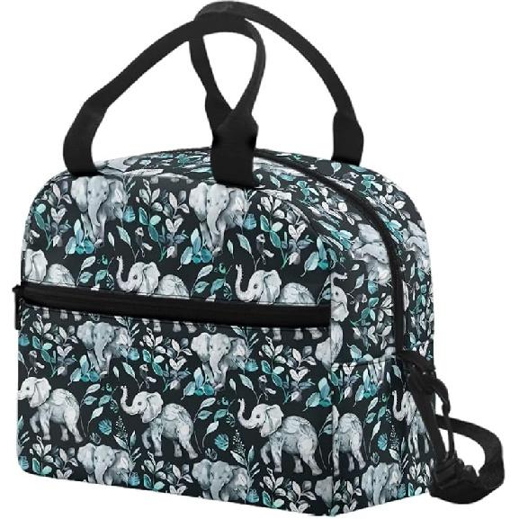 Kawaii Erdbeer-Katze Lunchtasche für Mädchen Kinder 8-10 10-12 Isoliert Lunchbox Tragbar Kühlbox Lunchbag Tragetasche Handtasche Mahlzeitenvorbereitung Organizer Arbeit Schule