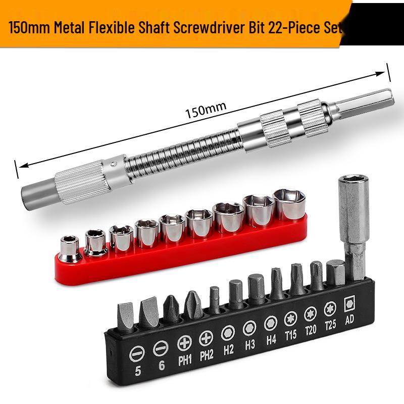 Universal Flexible Socket Extension Rod Screwdriver Adapter
