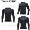 Men's Running Long Sleeves T-Shirts Base Layer Basketball Sports Tight Gym Fitness Top Cycling Clothes Quick Dry S M L XL 2XL 3XL