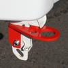 Apio T9 Tow Hook 9mm Thick Red for JB23 with Rear FRP Bumper Passenger Side