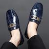 Fashion All-match Leather Men Loafers Classic Men Shoes for Wedding 2024 New Mens Slip on Casual Shoes Lightweight Men's Dress Shoes