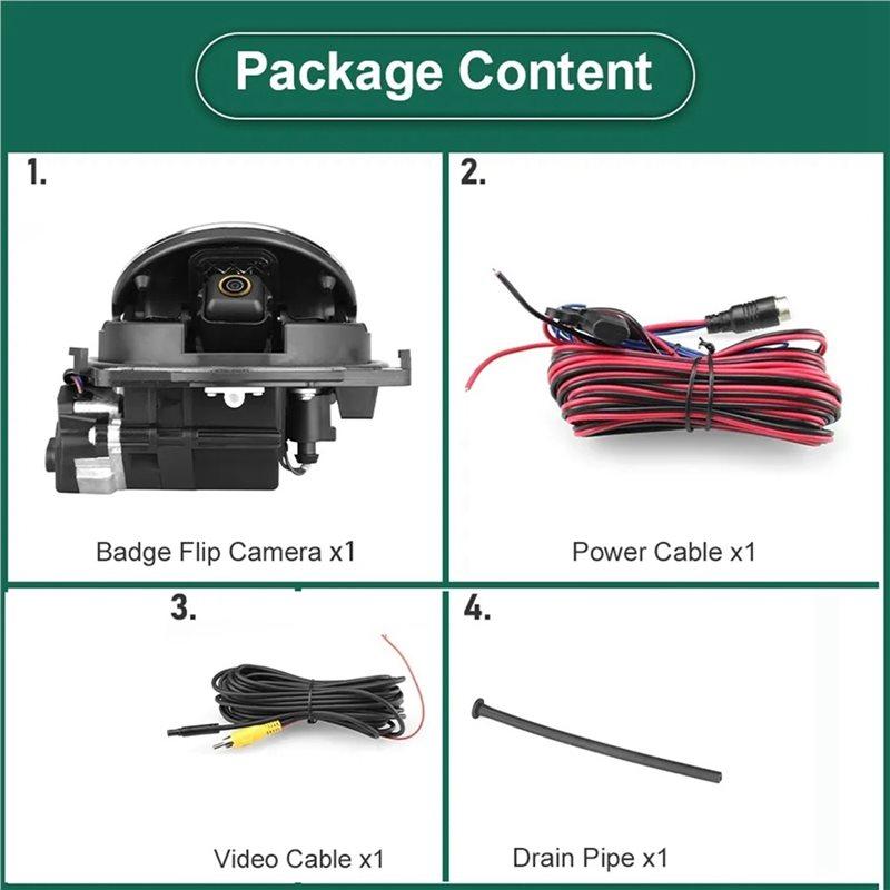 Car Flipping  Reversing Camera For VW Golf 6/7/8 Polo CC Beetle Magotan B6 B7 B8 EOS T-Roc Passat Without