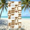 Miffy Rabbit Beach Towel Microfiber Quick Drying Absorbent Cartoon Printed Seaside Resort Bath Towel
