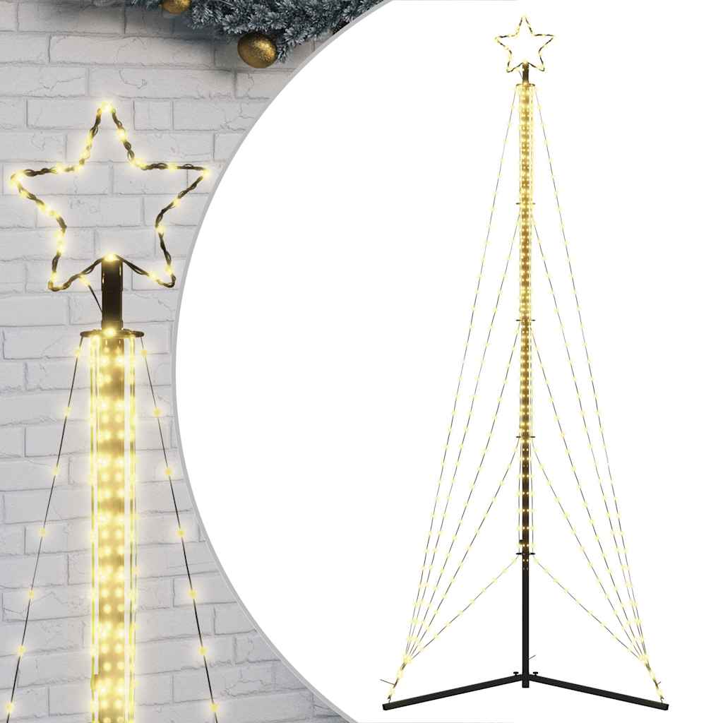 Vidaxl Lampki Choinkowe, 525 Ciepłych Białych Led, 300 Cm