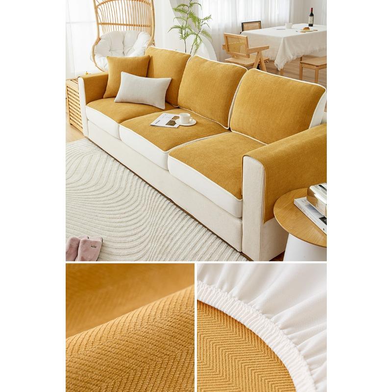 Pokrowiec na sofę Chenille Stretch Pokrowiec na cały pokrowiec Poduszka na leniwą sofę Cztery pory roku Uniwersalny pokrowiec na siedzenie