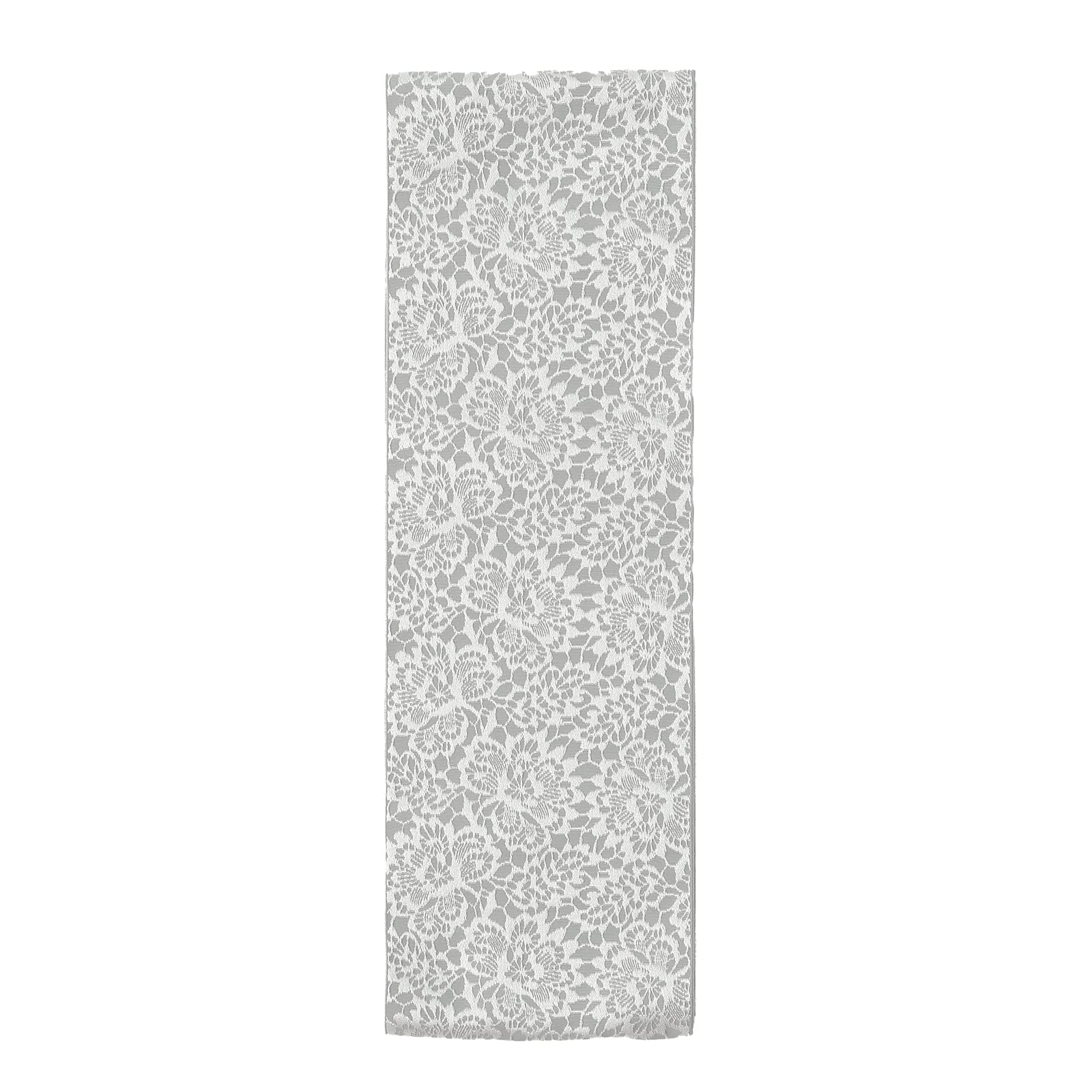 

ROCCA Lace Embroidered and Narrow Made in Cute and Rokka White Half-Width Obi, Reversible, White, Black, Brown, Obi, Japan, Women s, Stylish, (Rokka) білий