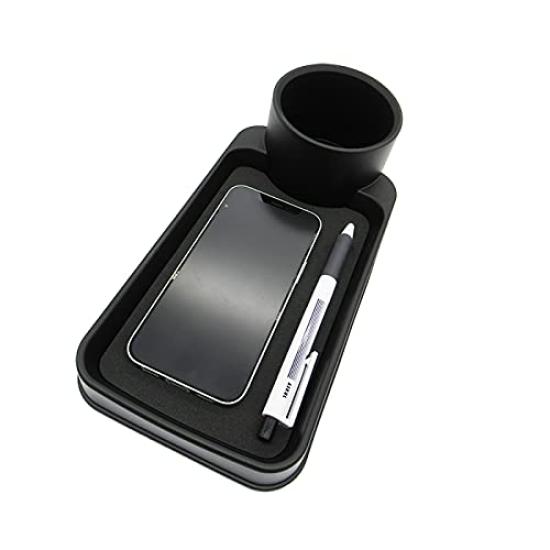 Universal Console Box with Drink Multifunction and Table for Kei Cars and Regular Rear Seat Storage Car Interior Storage Pocket Smart Console Seat Car