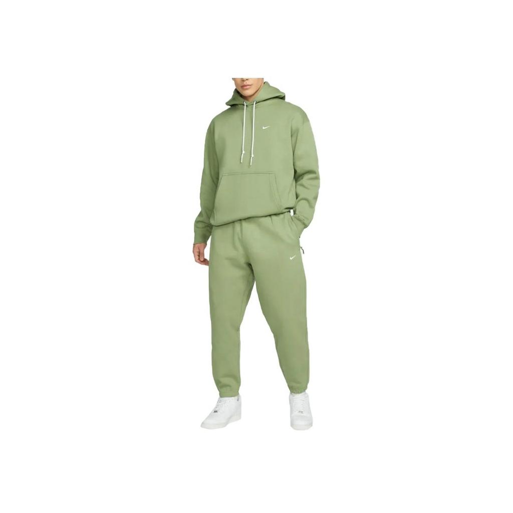 Nike Solid Color Logo Jogger Pants Men Bottoms Light-Green DX1365-386