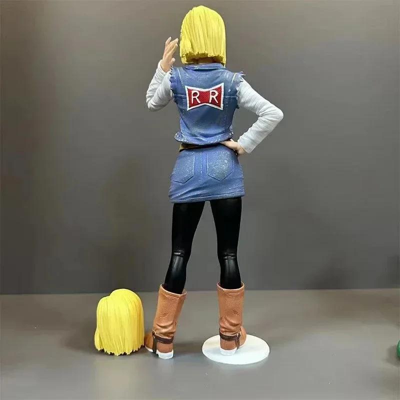 26CM Z Android 18 Anime Figure Action Figures Pvc Model Statue Collection Decoration Toys Ornaments Christmas Gifts