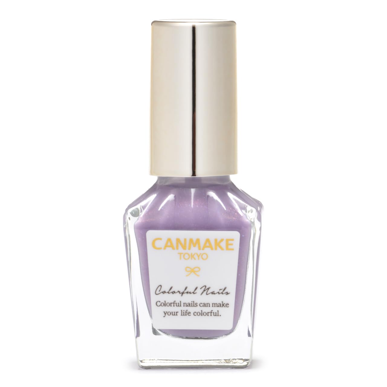 

Canmake Colorful Nails N96 Amayadori 8ml Nail Highly Purple Pearl Milky Polish, Colored, Quick-Drying,