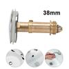 Basin Tap Waste Replacement 38mm Chrome Sink Push Button with Spring Mechanism