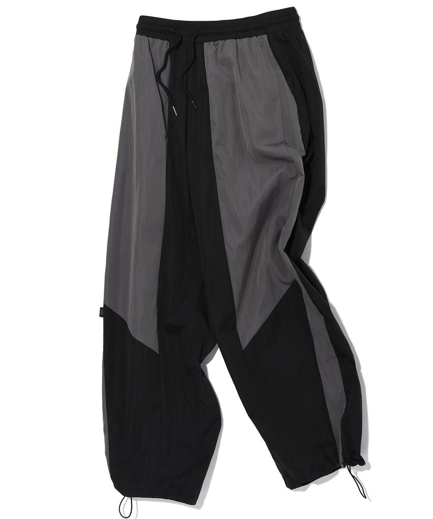 CPGN STUDIO Balloon Cut Jogger Pants Black & Gray