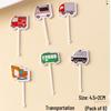Mickey & Animal Paradise Cute Mini Bento Decoration Picks & Fruit Forks Set