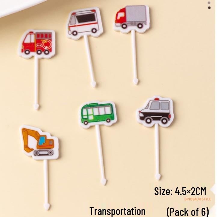Mickey & Animal Paradise Cute Mini Bento Decoration Picks & Fruit Forks Set